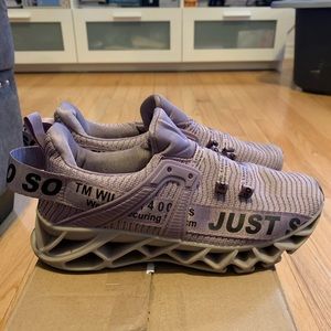Purple Running Shoes